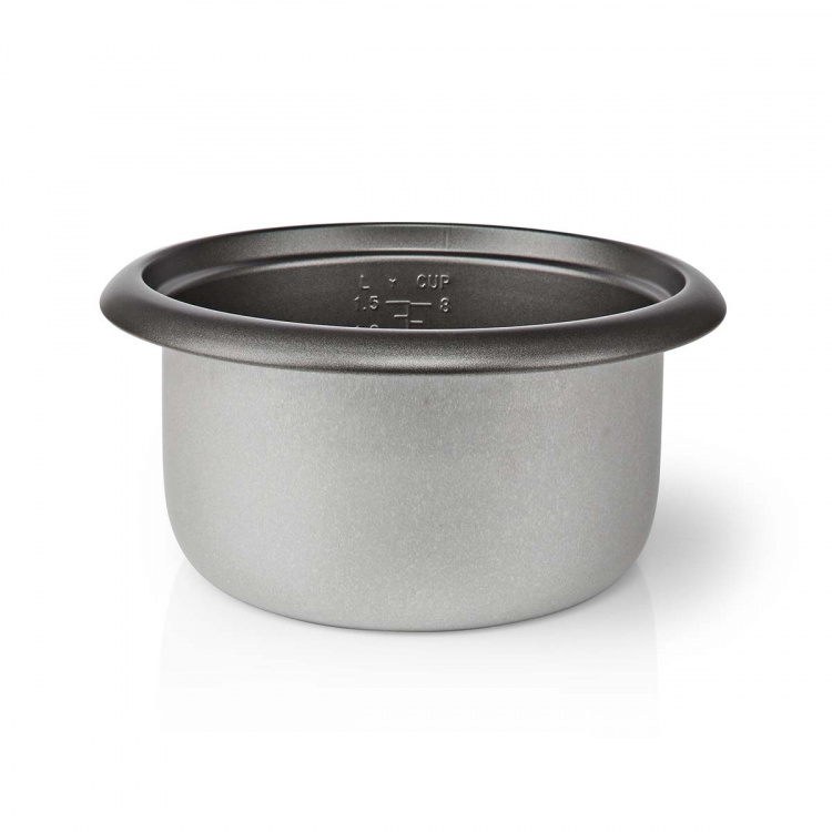 MELISSA Riskokare | 1,5 l | 500 W | Non stick-beläggning | Avtagbar skål | Ångkorg | Varmhållningsfunktion | Automatisk avstängning