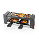 MELISSA Raclette / Gourmet Set | 2 personer | 400 W | 23 x 10 cm | Non-stick beläggning
