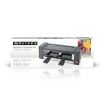 MELISSA Raclette / Gourmet Set | 2 personer | 400 W | 23 x 10 cm | Non-stick beläggning