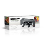 MELISSA Raclette / Gourmet Set | 2 personer | 400 W | 23 x 10 cm | Non-stick beläggning
