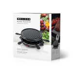 MELISSA Raclette / Gourmet Set | 6 personer | 800 W | Ø 29 cm | Non-stick beläggning