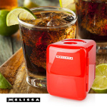 MELISSA Bärbart minikylskåp | 6 burkar / 4 l kapacitet | 100-240 V / 12 V | Värme- / kylfunktion | Bärhandtag | Röd MELISSA Bärbart minikylskåp | 6 burkar / 4 l kapacitet | 100-240 V / 12 V | Värme- / kylfunktion | Bärhandtag | Röd