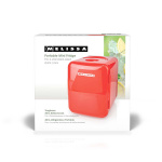 MELISSA Bärbart minikylskåp | 6 burkar / 4 l kapacitet | 100-240 V / 12 V | Värme- / kylfunktion | Bärhandtag | Röd MELISSA Bärbart minikylskåp | 6 burkar / 4 l kapacitet | 100-240 V / 12 V | Värme- / kylfunktion | Bärhandtag | Röd
