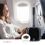 Nedis Bluetooth® Transceiver | Ingång för audio/video/dataanslutningar: USB-C™ Female | Audio / video / dataanslutningar utgång: USB-C™ Female | SBC | Up to 2 Devices | Maximal batteritid: 13 timmar | Svart