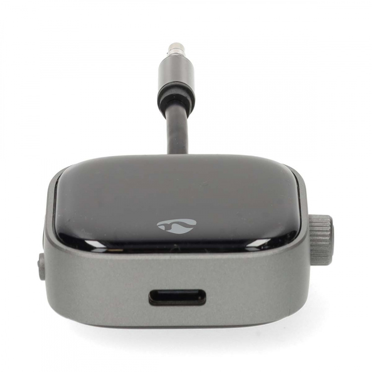 Nedis Bluetooth® Transceiver | Ingång för audio/video/dataanslutningar: USB-C™ Female | Audio / video / dataanslutningar utgång: USB-C™ Female | SBC | Up to 2 Devices | Maximal batteritid: 13 timmar | Svart