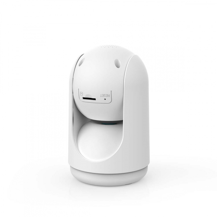 Nedis SmartLife Inomhus Kamera | 3MP Full HD 1296p | Panorera lutning | microSD (ingår inte) / Molnlagring (tillval) / Onvif | Med rörelsesensor | Nattsikt | Vit