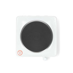 MELISSA Elektrisk värmeplatta | 1500 W | Ø 18,5 cm | 6 värmeinställningar | halkfria fötter | vit