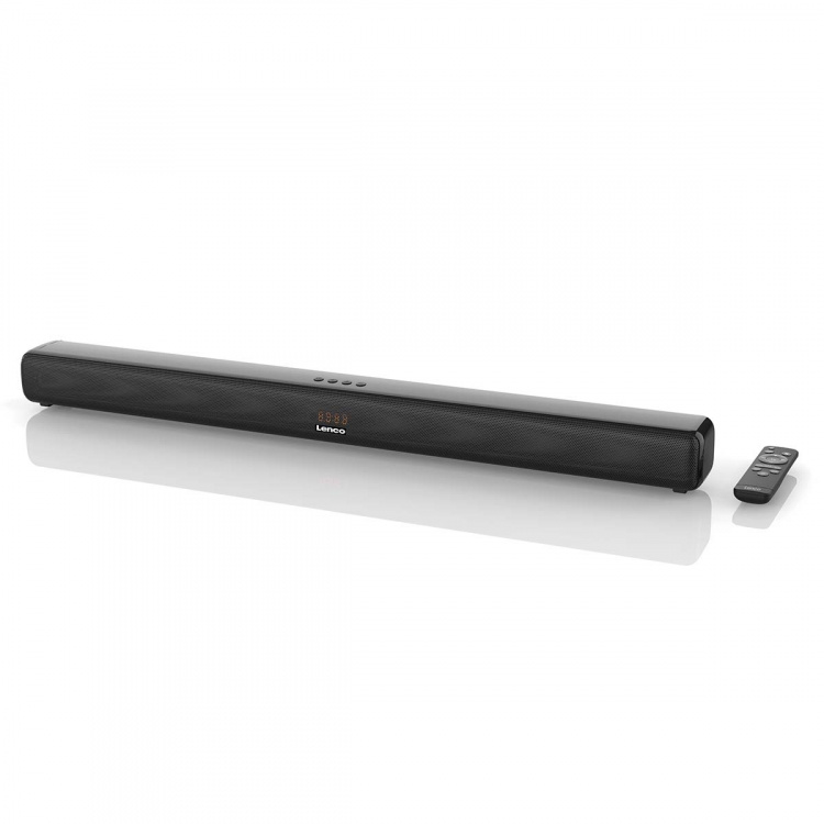 Lenco Soundbar 85cm 40W Bluetooth® HDMI LED-lampor