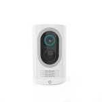 Nedis SmartLife Utomhus Kamera | Spotlight | 3MP Full HD 1296p | IP65 | Max. batteritid: 6 Månader | microSD (ingår inte) / Molnlagring (tillval) | 5 V DC | Med rörelsesensor | Nattsikt | Vit Nedis SmartLife Utomhus Kamera | Spotlight | 3MP Full HD 1296p | IP65 | Max. batteritid: 6 Månader | microSD (ingår inte) / Molnlagring (tillval) | 5 V DC | Med rörelsesensor | Nattsikt | Vit