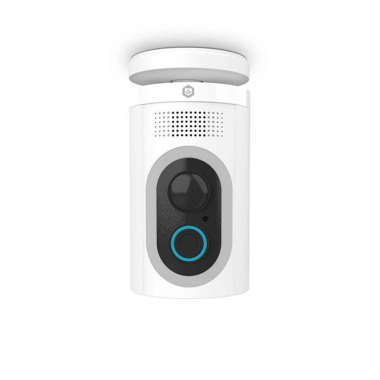 Nedis SmartLife Utomhus Kamera | Spotlight | 3MP Full HD 1296p | IP65 | Max. batteritid: 6 Månader | microSD (ingår inte) / Molnlagring (tillval) | 5 V DC | Med rörelsesensor | Nattsikt | Vit Nedis SmartLife Utomhus Kamera | Spotlight | 3MP Full HD 1296p | IP65 | Max. batteritid: 6 Månader | microSD (ingår inte) / Molnlagring (tillval) | 5 V DC | Med rörelsesensor | Nattsikt | Vit