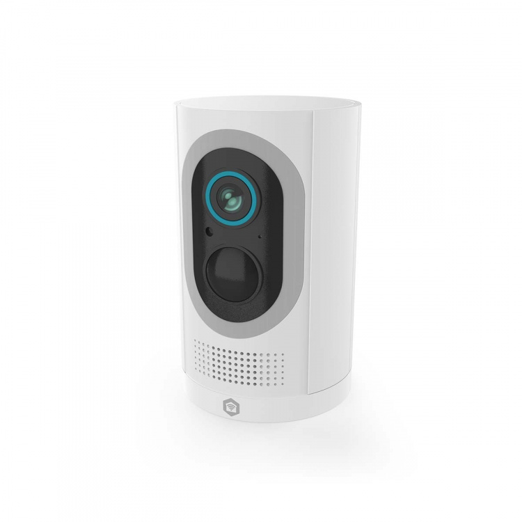 Nedis SmartLife Utomhus Kamera | Spotlight | 3MP Full HD 1296p | IP65 | Max. batteritid: 6 Månader | microSD (ingår inte) / Molnlagring (tillval) | 5 V DC | Med rörelsesensor | Nattsikt | Vit Nedis SmartLife Utomhus Kamera | Spotlight | 3MP Full HD 1296p | IP65 | Max. batteritid: 6 Månader | microSD (ingår inte) / Molnlagring (tillval) | 5 V DC | Med rörelsesensor | Nattsikt | Vit