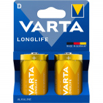 Varta Longlife D / LR20 Batteri 2-pack Varta Longlife D / LR20 Batteri 2-pack
