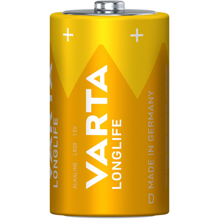Varta Longlife D / LR20 Batteri 2-pack Varta Longlife D / LR20 Batteri 2-pack