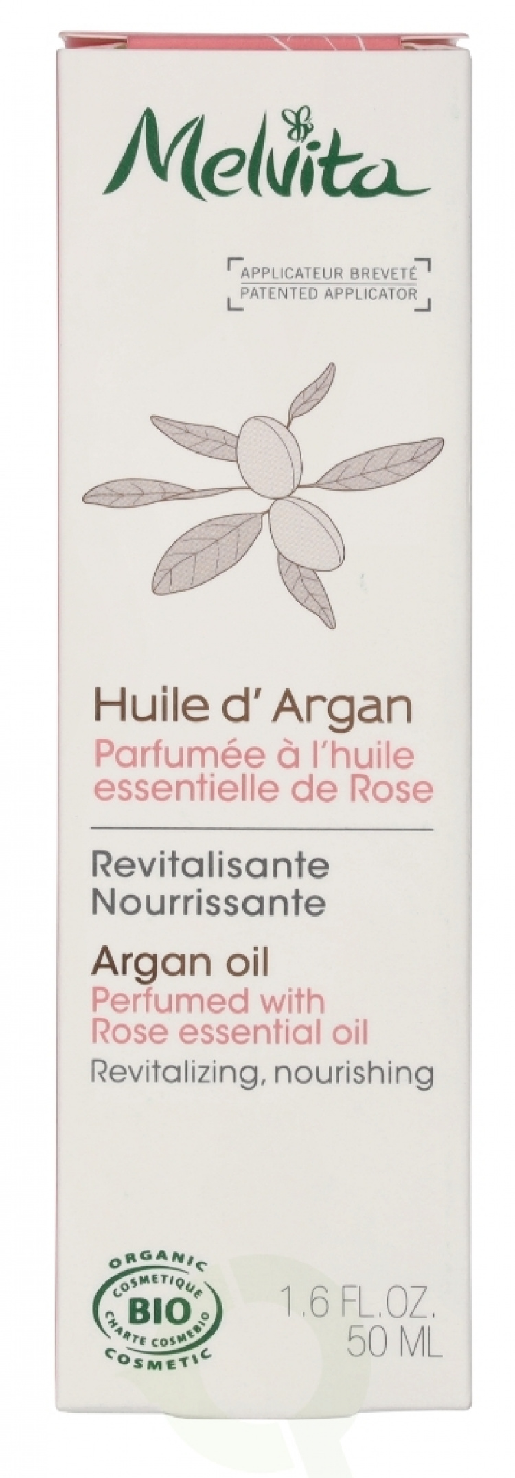 Melvita Argan Oil Perfumed With Rose Essential Oil 50 ml