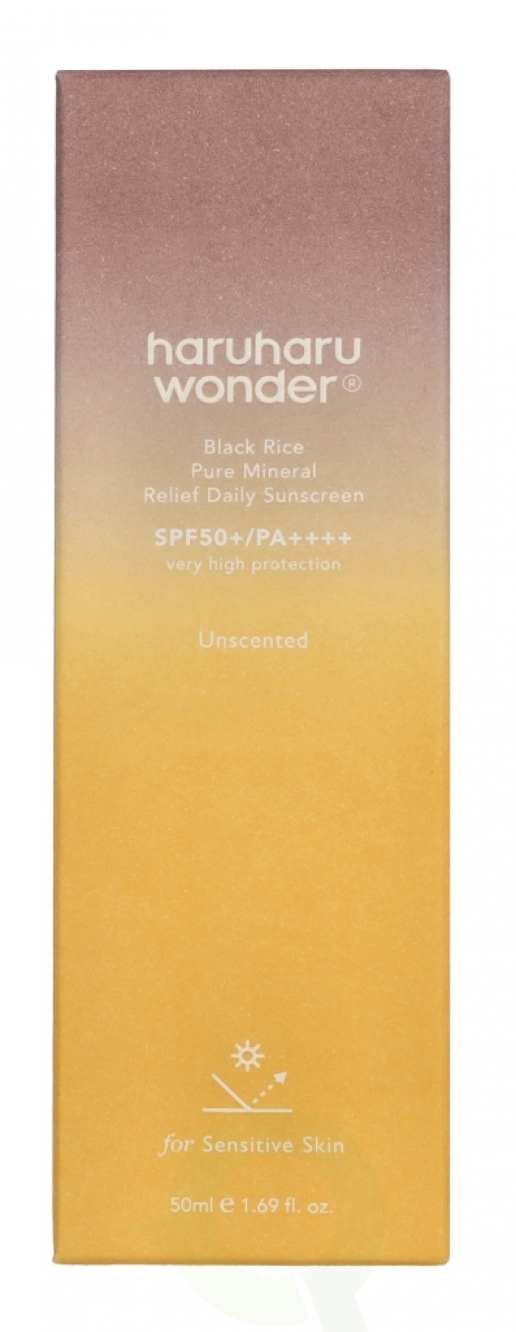 Haruharu Wonder Black Rice Pure Mineral Sunscreen SPF50 50 ml