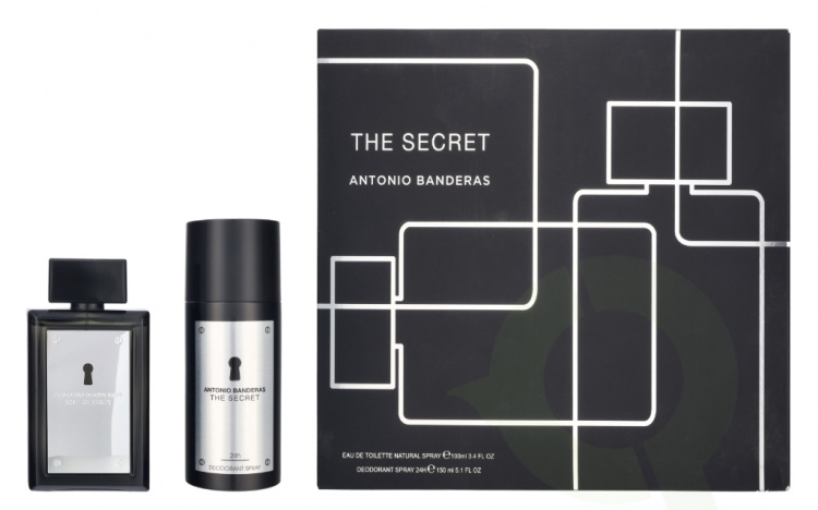 Antonio Banderas A. Banderas The Secret Giftset 250 ml Edt Spray 100 ml/Deo Spray 150 ml