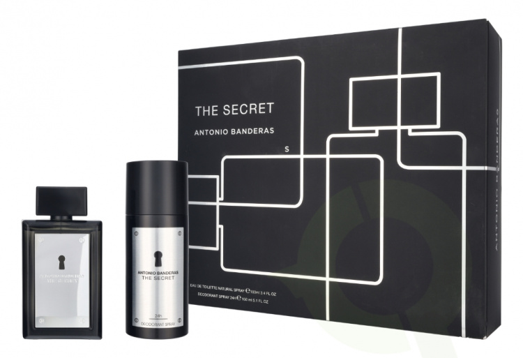 Antonio Banderas A. Banderas The Secret Giftset 250 ml Edt Spray 100 ml/Deo Spray 150 ml