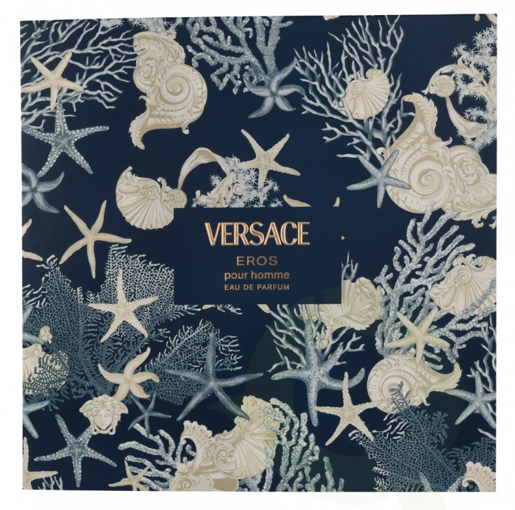Versace Eros Pour Homme Giftset 255 ml Edp Spray 100ml/B&S Gel 150ml/Edp Spray 5ml