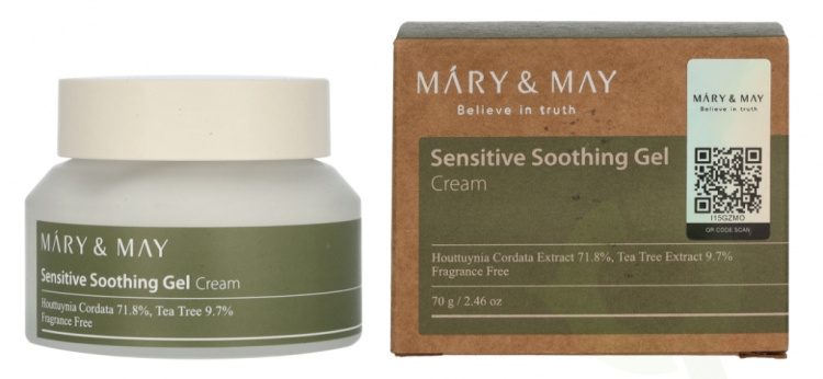 Mary & May Sensitive Soothing Gel Blemish Cream 70 g