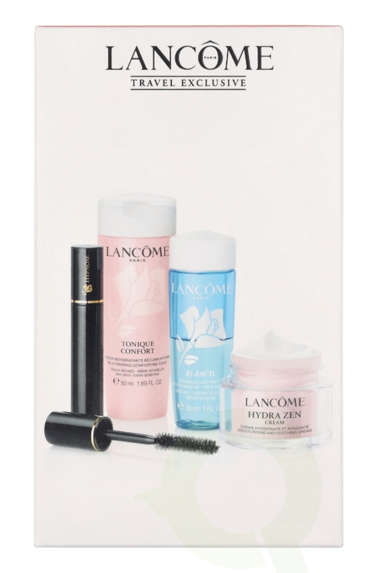 Lancome Hydra Zen Must-Haves Set 97 ml Tonique 15ml/Make-Up Remover 30ml/Cream SPF15 15ml/Mascara Black 2ml