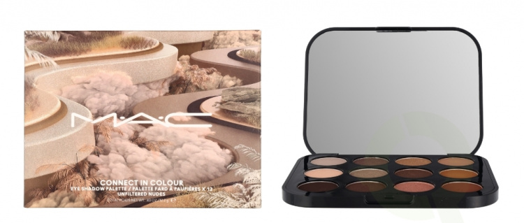 MAC Connect In Colour Eyeshadow Palette 12.2 g 12 Shades - Unfiltered Nudes