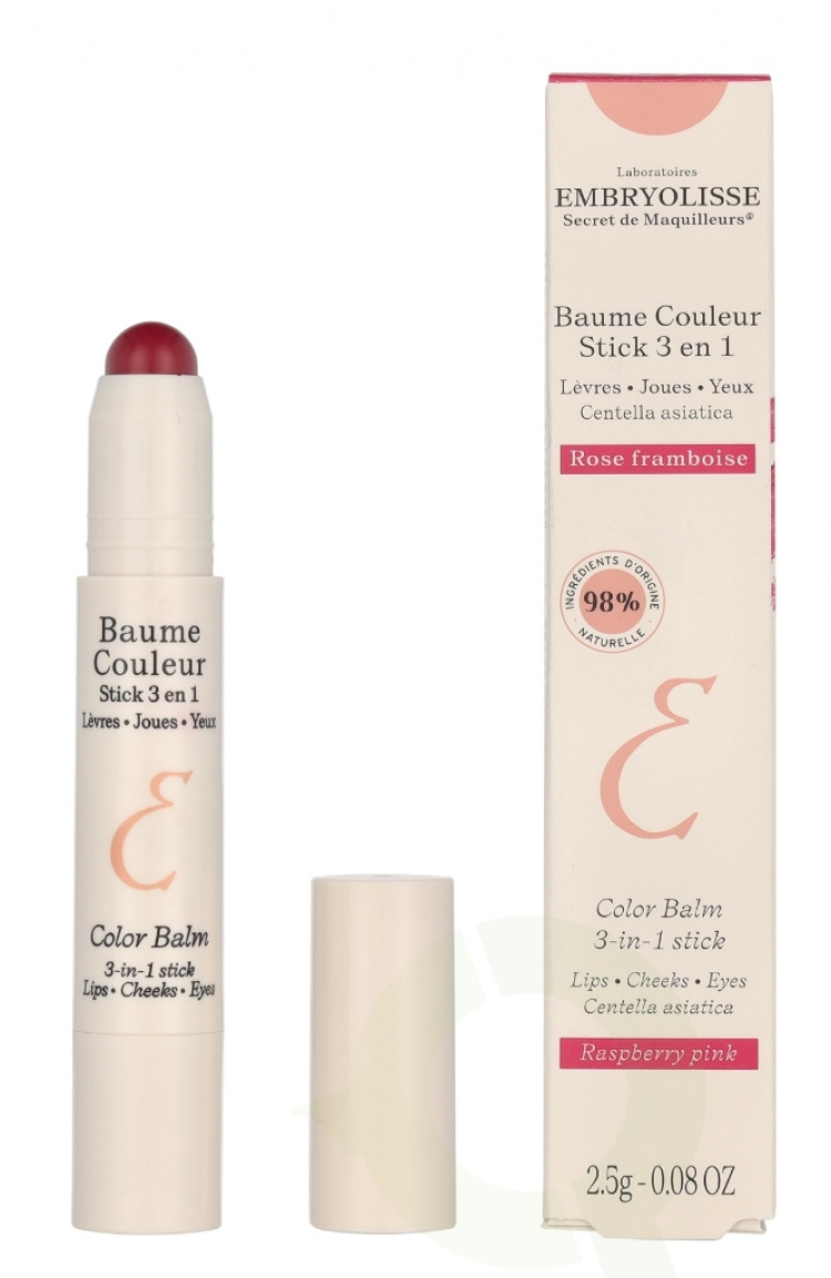 Embryolisse Color Blam 3-In-1 Stick 2.5 g Raspberry Pink