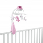 Chicco Rainbow spjälsängsmobil rosa (300-00011041100000) Chicco Rainbow spjälsängsmobil rosa (300-00011041100000)