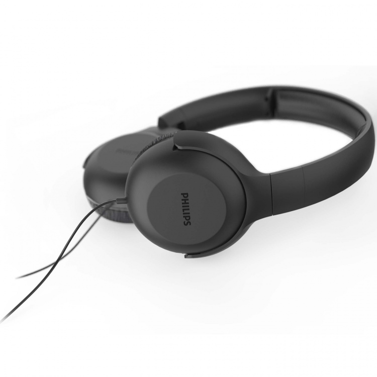 Philips Hörlurar Over-Ear Kabel Svarta