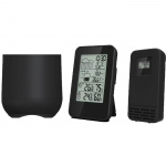 Denver Väderstation Klocka Kalender Regnmätare