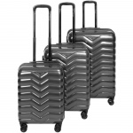 Cavalet Resväskor 3-Pack Smygehuk Grafit