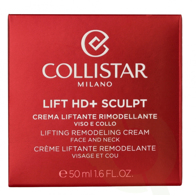 Collistar Lift HD Sculpt Reshaping Lifting Cream Face And Neck 50 ml