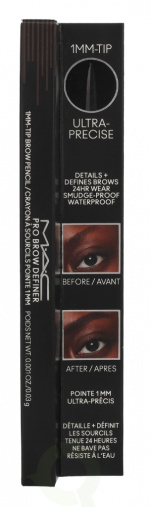 MAC Pro Brow Definer Eyebrow Pencil 0.03 g Genuine Aubergine