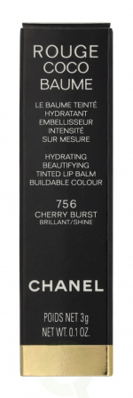 Chanel Rouge Coco Hydrating Beautifying Tinted Lip Balm 3 g #756 Cherry Burst