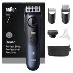 Braun Beard Trimmer Series 7, +6 Barbering Tools, BT7520 - Svart / Djupblå Braun Beard Trimmer Series 7, +6 Barbering Tools, BT7520 - Svart / Djupblå