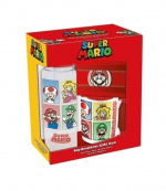 Pyramid International SUPER MARIO (4 COLOUR) GIFT SET (PLASTIC BOTTLE, MUG & MAGNET) V2 Pyramid International SUPER MARIO (4 COLOUR) GIFT SET (PLASTIC BOTTLE, MUG & MAGNET) V2