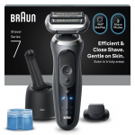 Braun Series 7 elektrisk rakapparat - SmartCare Center +1-tillbehör - 72-G7200CC - Grå Braun Series 7 elektrisk rakapparat - SmartCare Center +1-tillbehör - 72-G7200CC - Grå
