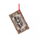 Nemesis Now Harry Potter Hogwarts biljett hängande prydnad