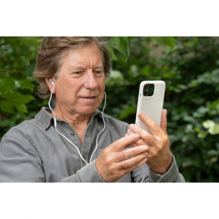 Doro Hörlurar In-Ear Kabel USB-C-kontakt Vita Doro Hörlurar In-Ear Kabel USB-C-kontakt Vita