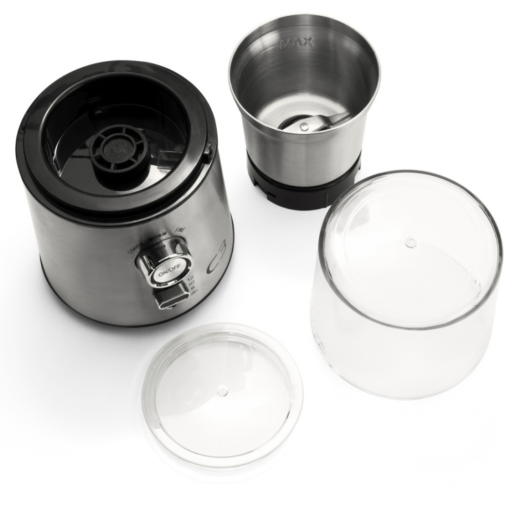 C3 Kaffekvarn Design 85g 200W CG700 Borstad Rostfri stål