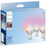 Philips Hue Essential White and color ambiance GU10 50W 345lm 3-pack
