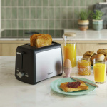 Tristar Brödrost 2 skivors 800W Rostfri - BR-1058