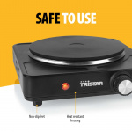 Tristar Kokplatta enkel 1500W 18,5cm - KP-6151