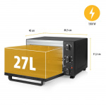 Tristar Varmluftsugn 27L 1500W - OV-3627