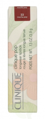 Clinique Pop Longwear Satin Lipstick 3.9 g #33 Mocha Pop