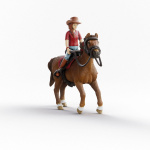 Schleich Horse Club Hannah & Cayenne - (42711)