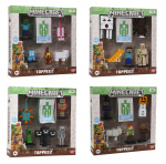 MINECRAFT 3D-figur 6-pack Deluxe Box asst (2060MC)