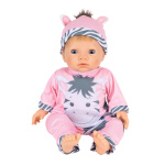 Tiny Treasure Blondhårig docka Zebra outfit (30267) Tiny Treasure Blondhårig docka Zebra outfit (30267)