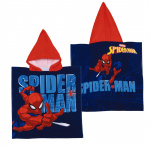 Spider-Man poncho i mikrofiber - 50 x 100 cm (SM17002)