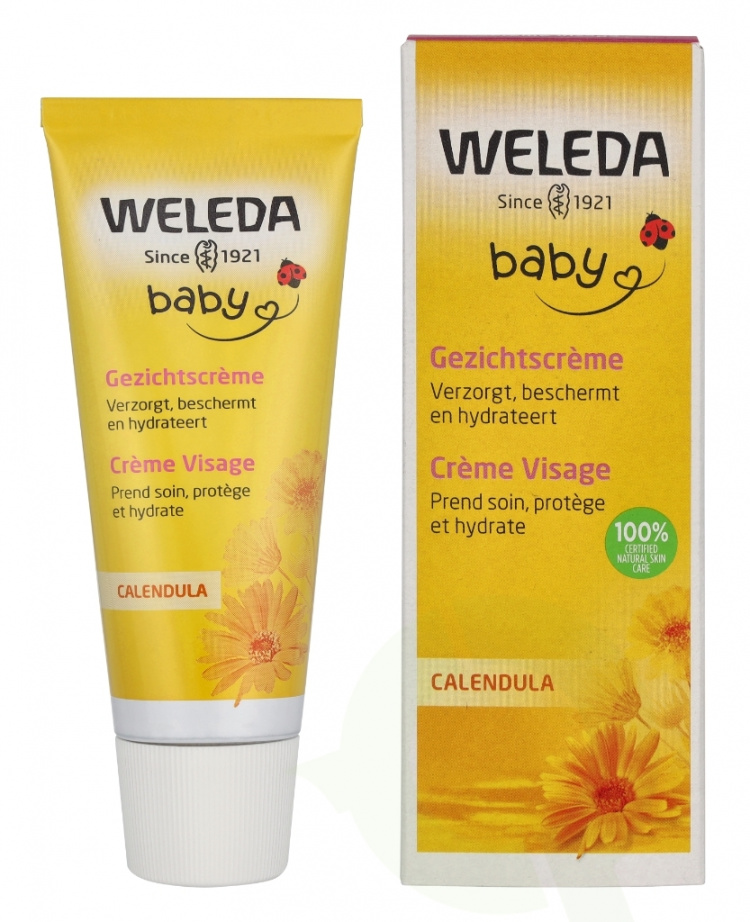 Weleda Baby Calendula Face Cream 50 ml Moisturizes & Protects