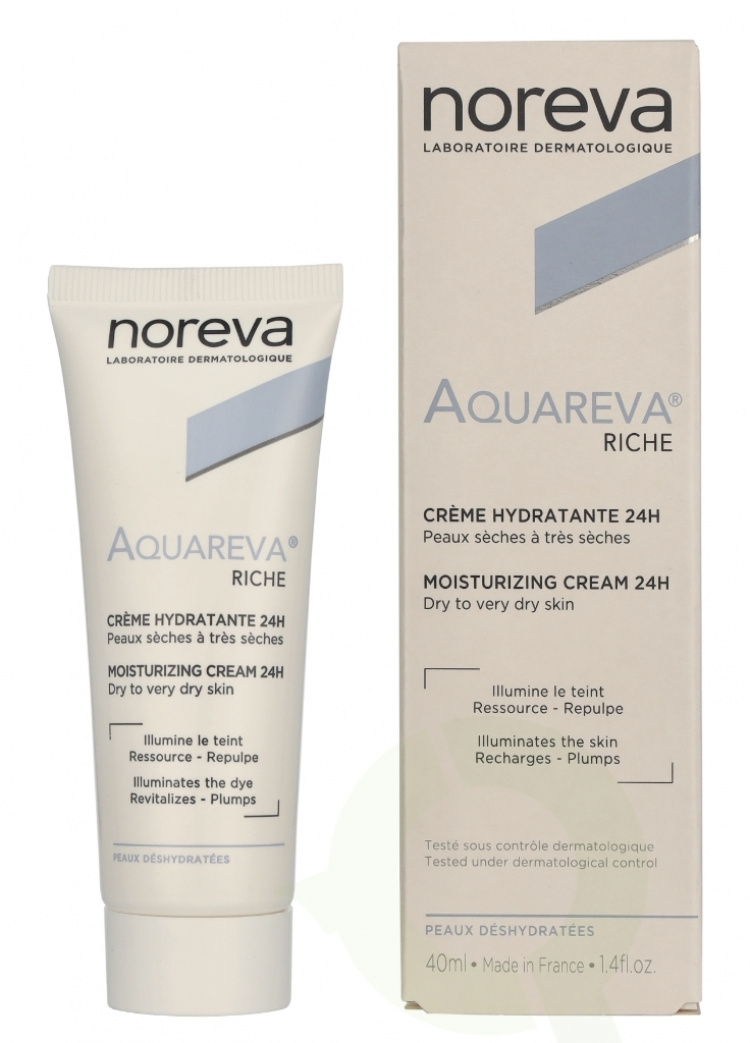 Noreva Aquareva Rich Moisturizing Cream 24H 40 ml